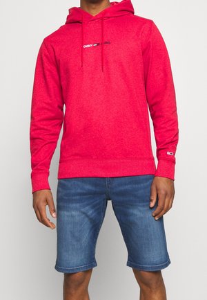 Felpa con cappuccio - red