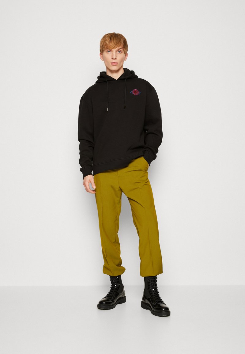 Weekday SUIT TROUSER Pantalones - dark green/verde oscuro -