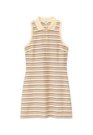& OTHER STORIES, Robe en jersey - yellow purple brown