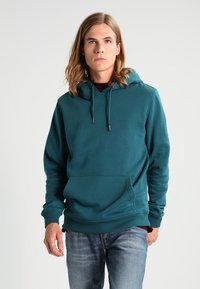 Urban Classics - BASIC - Hoodie - teal Miniatyrbilde 1