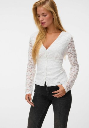 Vero Moda, TOP VMDEA TOP - Blusa - snow white