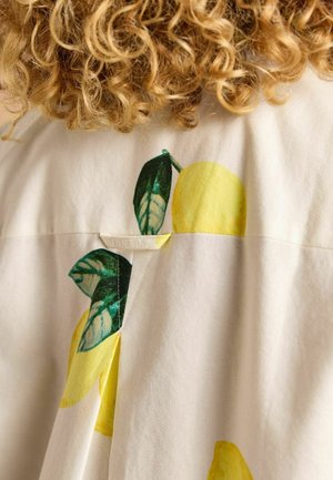 Joules REGULAR FIT PHOEBE - Marškininė suknelė - lemon print