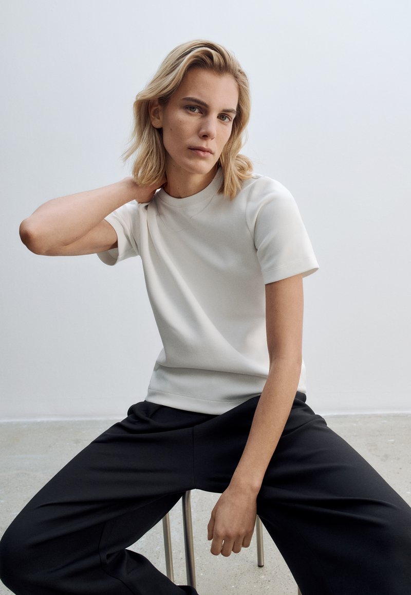 InWear VINCENTIW KARMEN - T-shirts basic - whisper white