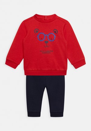 SET UNISEX - Felpa - ribbon red