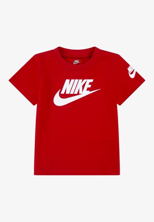 Nike Sportswear FUTURA UNISEX - Tricou cu imprimeu - university red/white