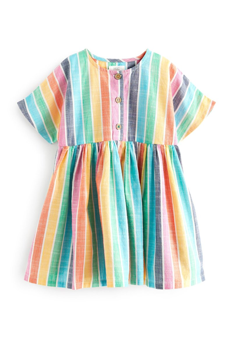 Next - Jurk - rainbow stripe, Vergroten