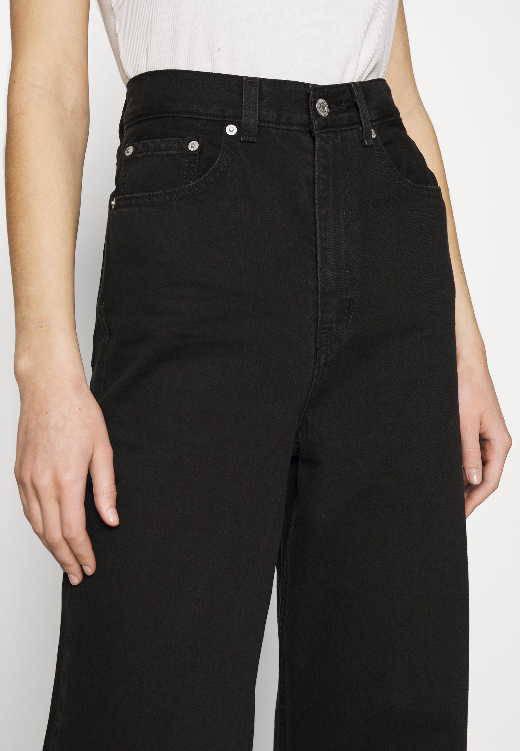 Levi's® HIGH LOOSE - Jeans a zampa - black denim/nero denim - Zalando.it