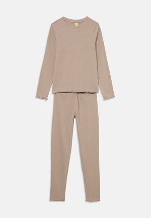 UNISEX SET - Komplet pidžame - light brown
