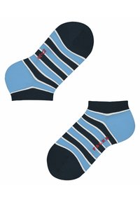 FALKE Simple Stripes - Calze - marine