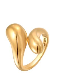 Ej vald, gold-coloured