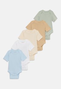 Friboo - 5 PACK UNISEX - Body - camel/light blue/light green Miniatúrny obrázok 1
