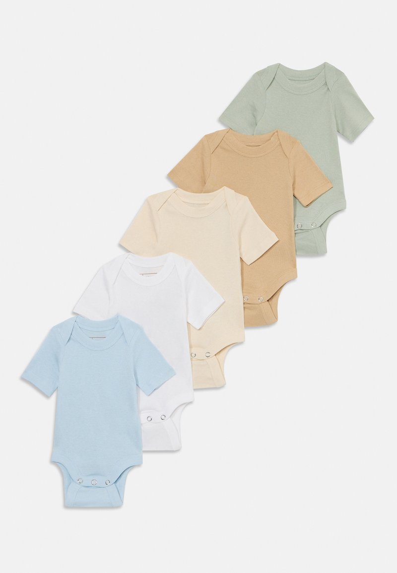 Friboo - 5 PACK UNISEX - Body - camel/light blue/light green, Zväčšiť