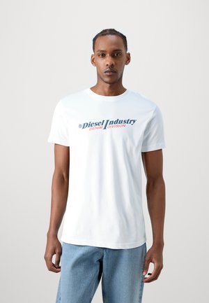 T-DIEGOR-Q1 - Print T-shirt - white