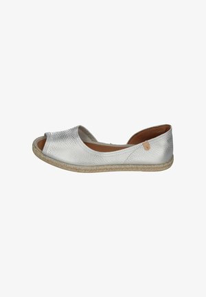 VERBENAS, VERBENAS DAMEN ESPADRILLES CRUZ NUCLEO METAL GAL PLATA - Espadrille - nucleo metal gal plata
