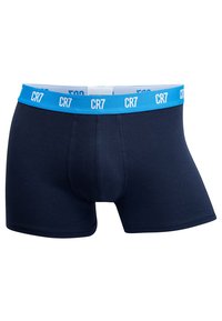Cristiano Ronaldo CR7 SEASONAL BASIC TRUNK 3 PACK - Boxers - blue/dark blue/white