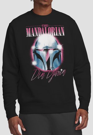 THE MANDALORIAN DIN DJARIN 80'S HELMET - Sweatshirt - black