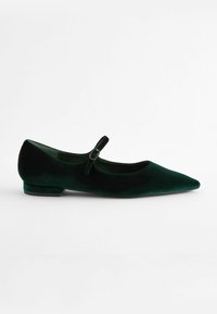 Next FOREVER COMFORT POINT MARY JANE - Baletkurpes ar siksniņu ap potīti - green velvet