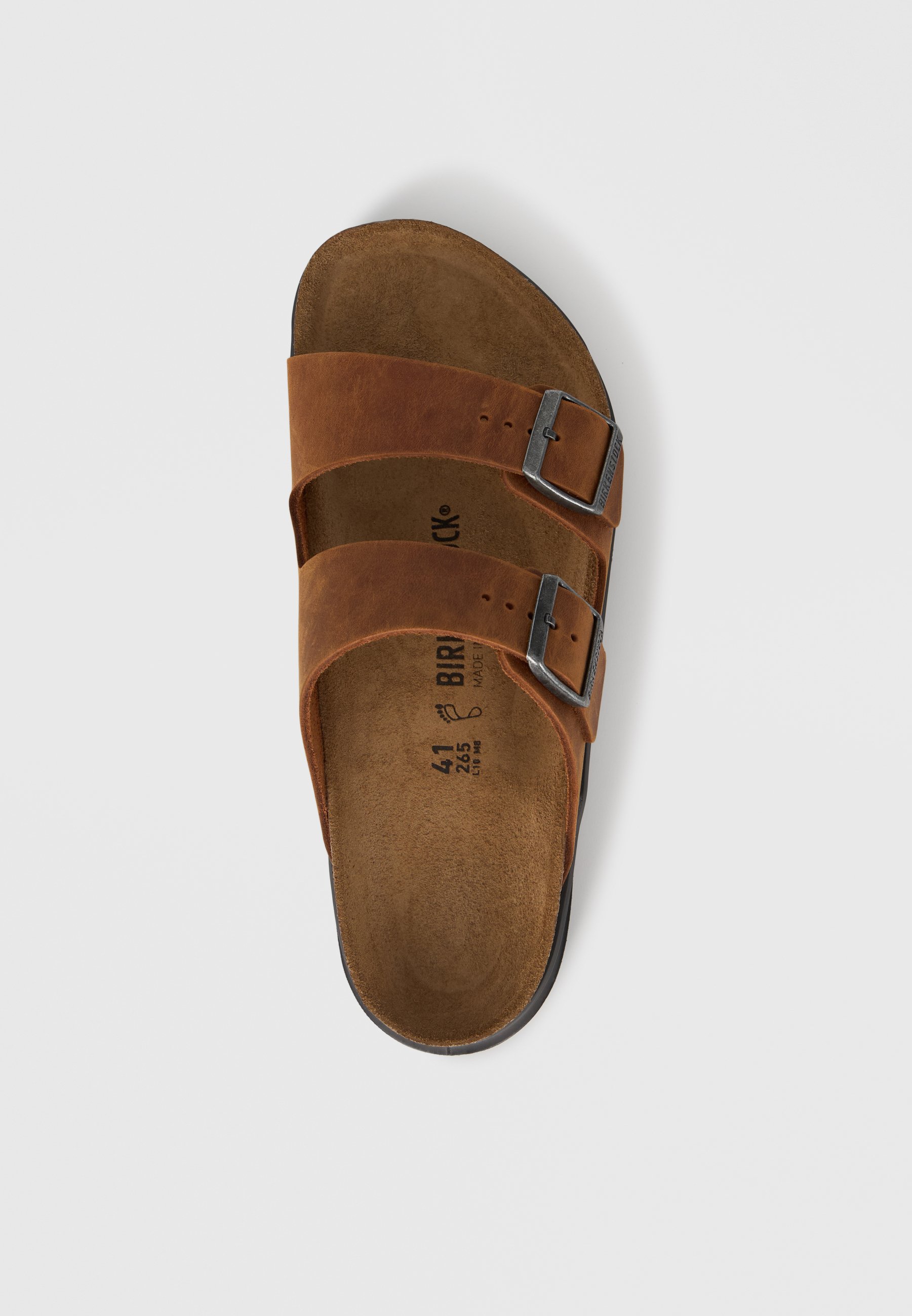 Birkenstock ARIZONA CT M LEOI - Mules - cognac/brown - Zalando.co.uk