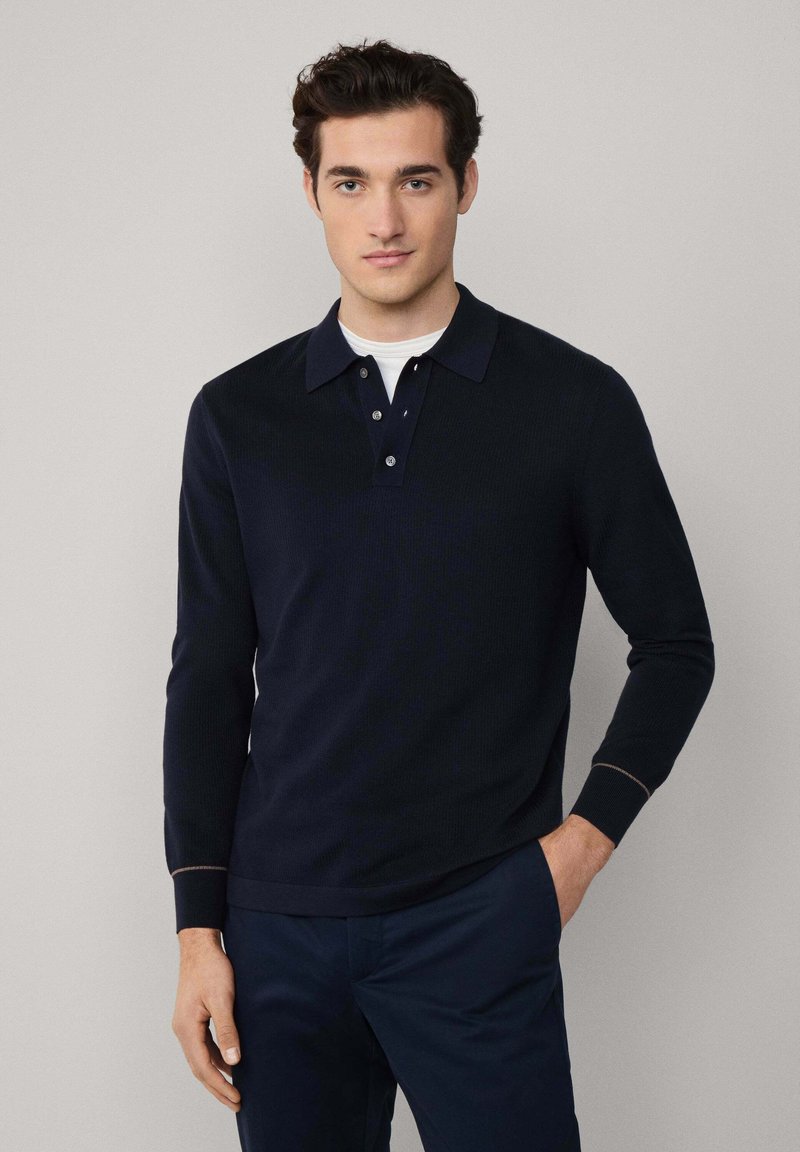 Hackett London Långärmad tröja - navy