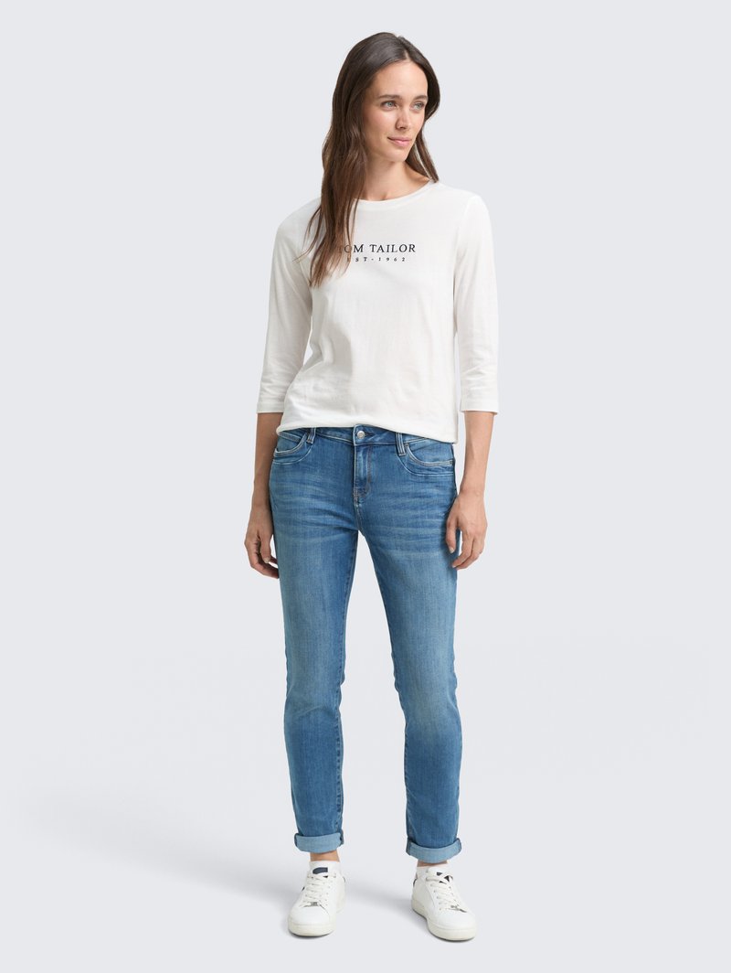 Tom Tailor Jeans Tapered Fit blauw denim/bluedenim