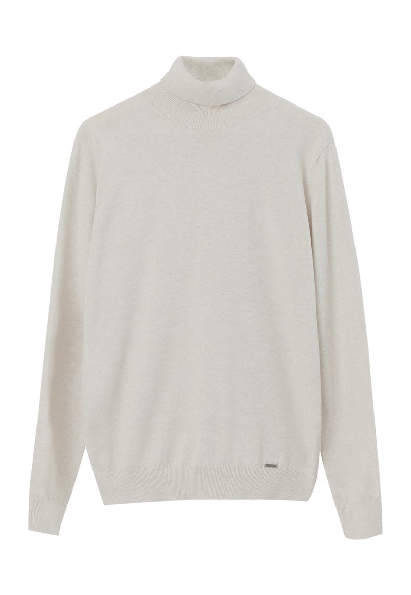 PuroEgo BÁSICO CISNE - Jersey de punto - marfil/blanco -