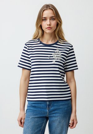 T-Shirt print - dark blue