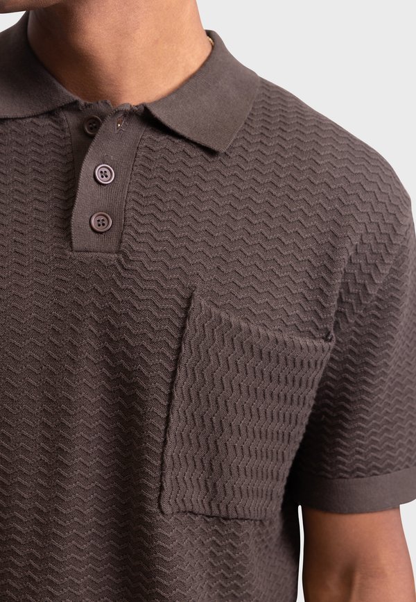 FERNANDO BOXY FIT - Polo shirt - turkish coffee3