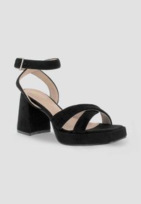 Blogger Sandalias con plataforma - black