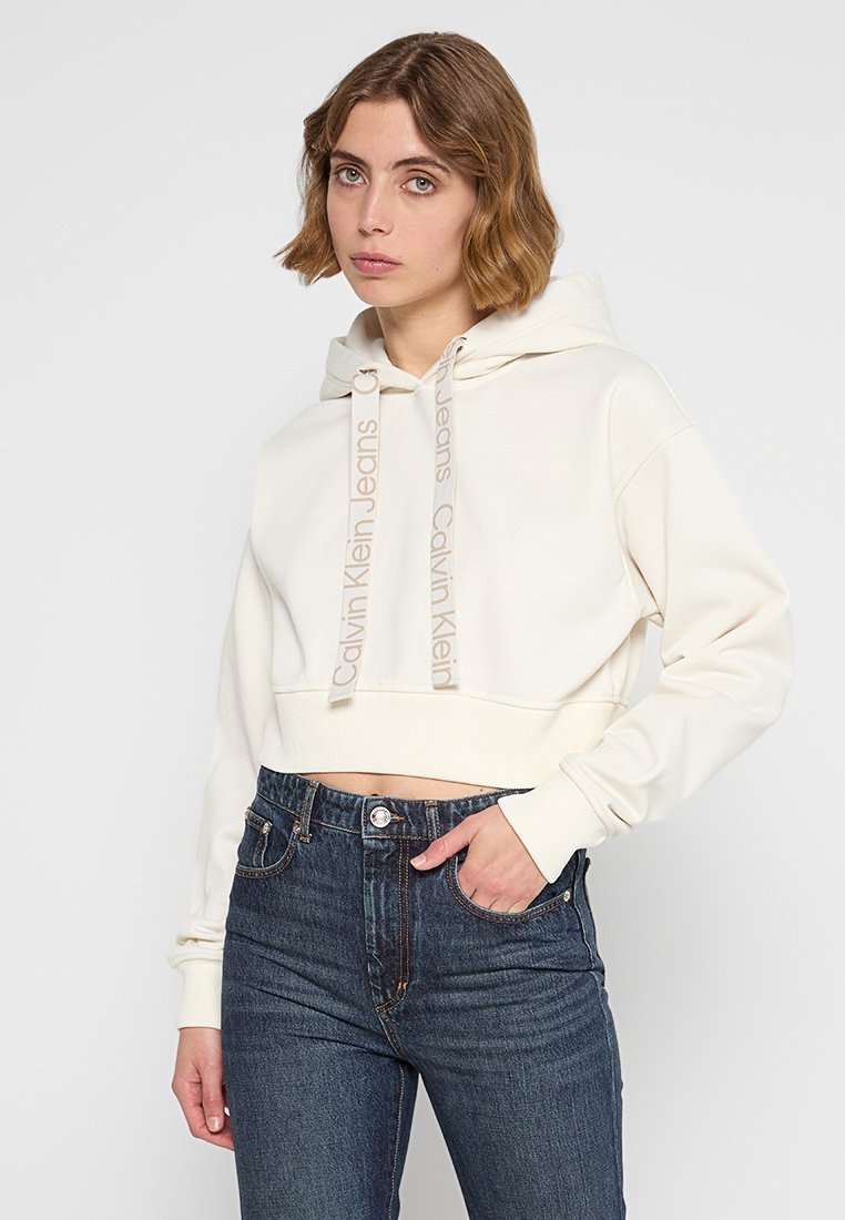 Calvin Klein Jeans Hoodie crème