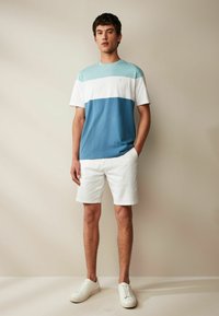 Next BLOCK REGULAR - T-shirts print - blue