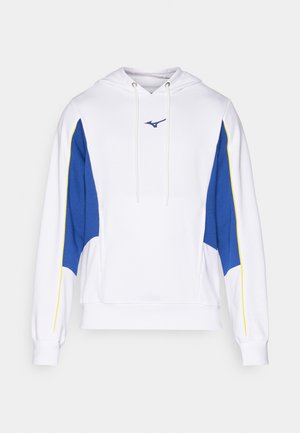 Mizuno ATHLETICS HOODY - Hoodie - white