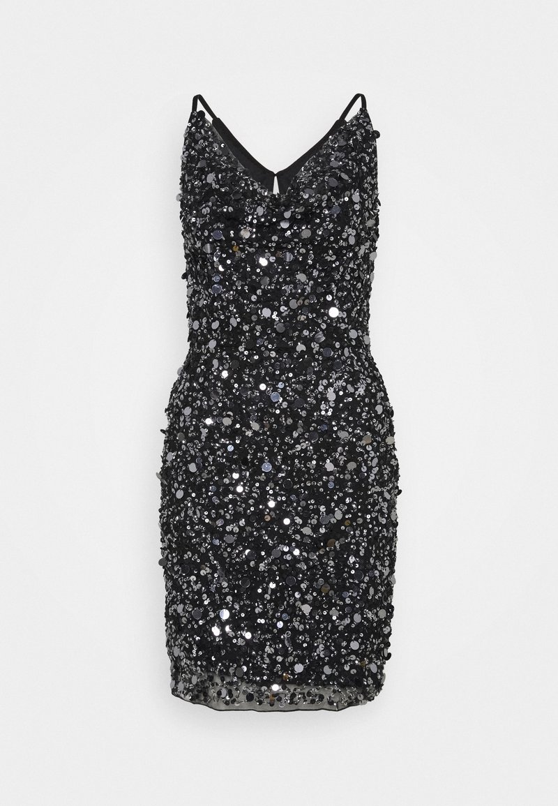 Lace & Beads Shift dress - black - (Pre-owned) - Zalando.ie