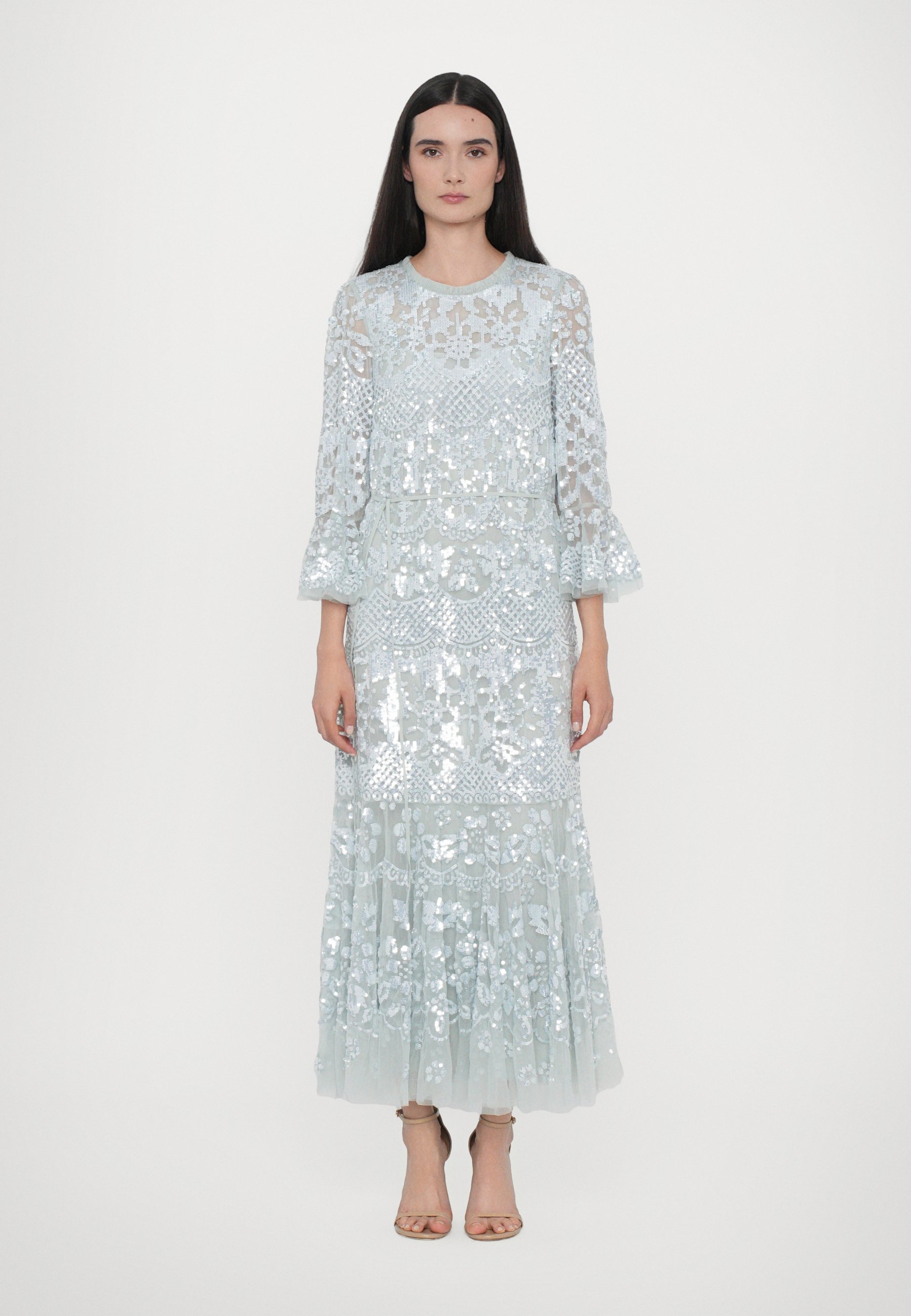 Needle & Thread SNOWDROP ANKLE GOWN - Occasion wear - french blue/light blue  - Zalando.ie