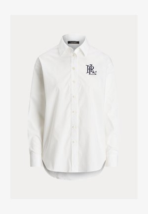 Lauren Ralph Lauren RELAXED FIT STRETCH COTTON SHIRT - Cămașă - white