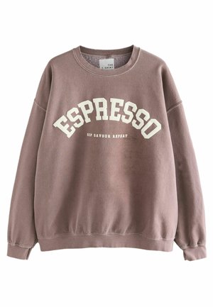 Sweatshirt - brown