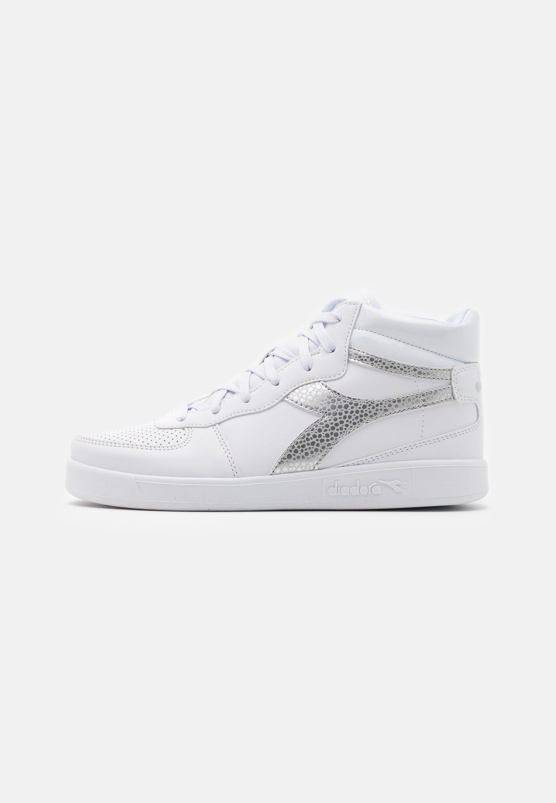 Diadora PLAYGROUND UNISEX - Sportschoenen - white/silver/wit - Zalando.nl