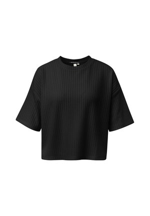 QS, T-SHIRT - T-shirt basique - schwarz