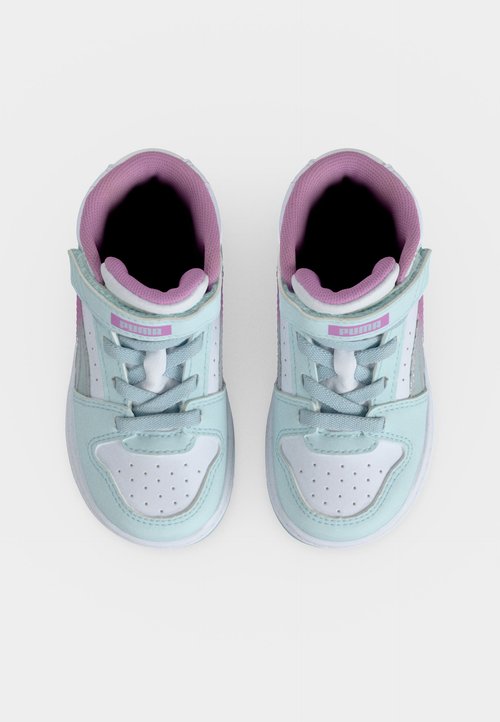 PUMA REBOUND SLAM MID FADED GLOW UNISEX - High-top trainers - aqua glow/mauve glow/white — photo 5