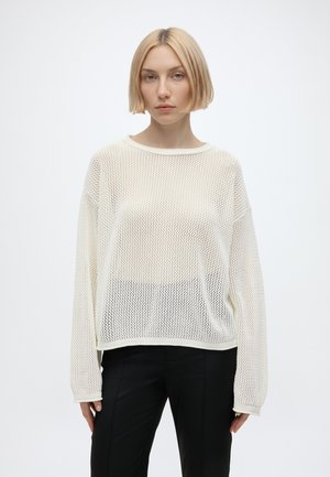 BOSS FARDE - Pullover - open white