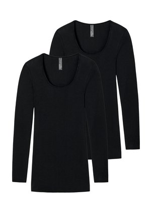 2-PACK FEIN - LUXURY - Undertrøjer - schwarz