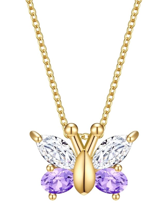 Halskette - gelbgoldfarben