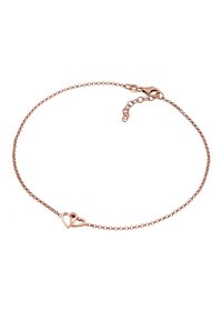 Elli INTERLACING HEART BASIC - Ankelkæder - rose gold-coloured