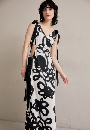 Christopher Kane IVY WRAP DRESS - Oblečenie na špeciálnu príležitosť - white/black