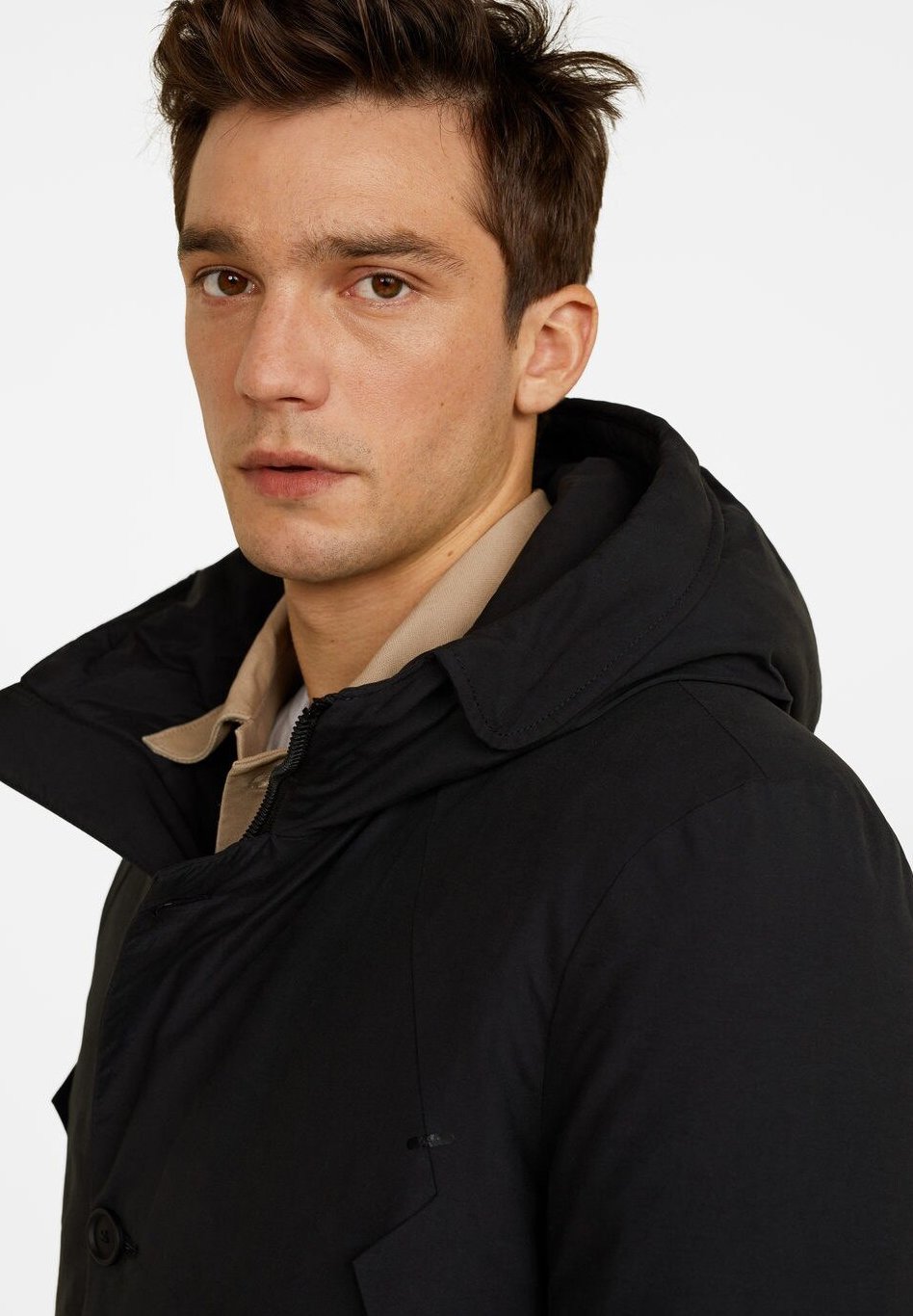 Mango STEPPANORAK AUS BAUMWOLLE Veste d'hiver dunkelgrau Mango STEPPANORAK AUS BAUMWOLLE Veste d'hiver dunkelgrau