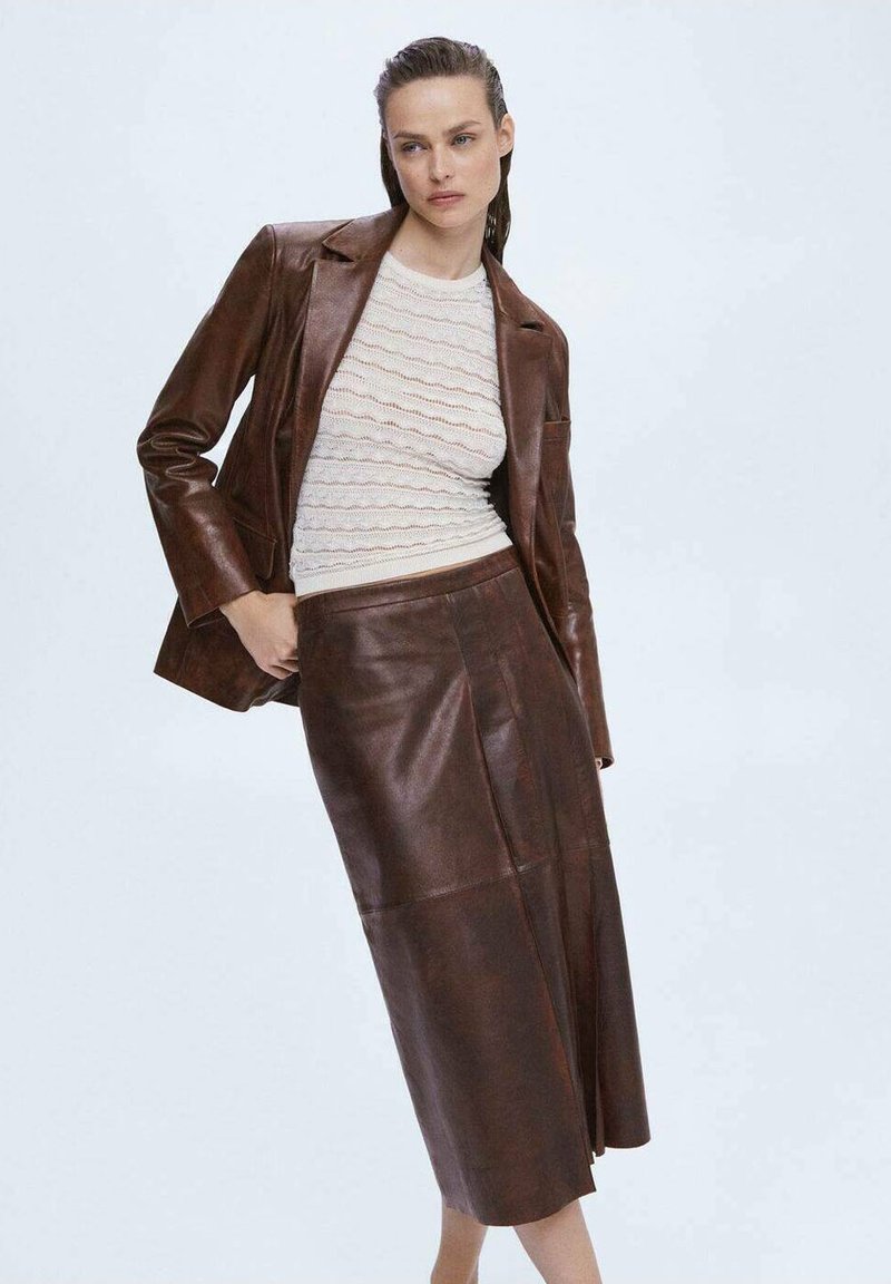 MARINA - acampanada - brown/marrón Zalando.es