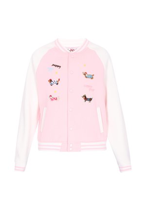 Bomberjacke - offwhite/rose
