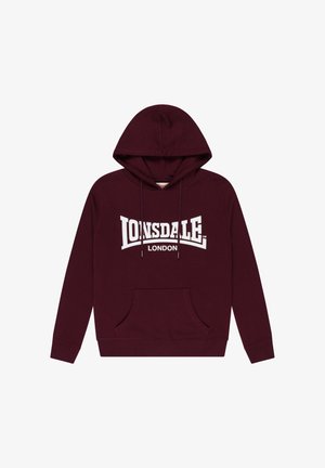 Lonsdale, Hættetrøje - oxblood chalk