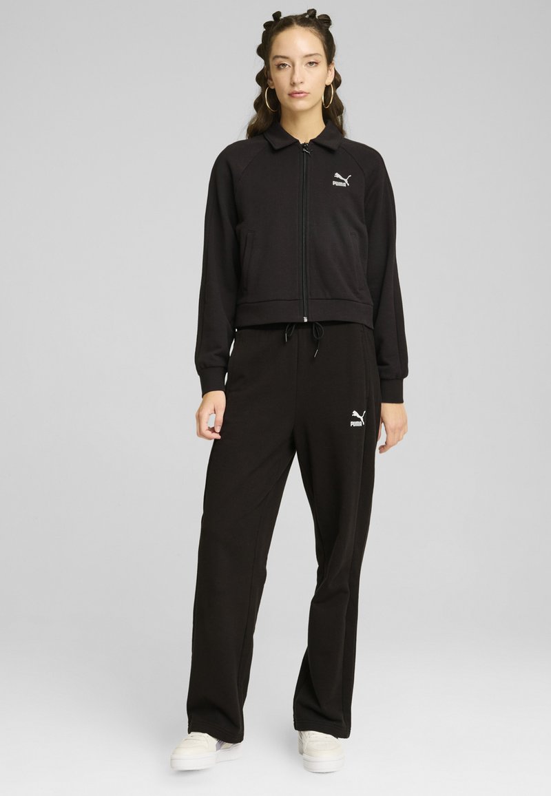 Puma Felpa con zip - black- black