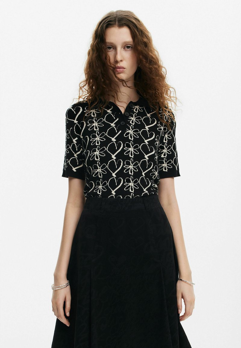 Desigual Black Viscose Womens Shirt main image 1