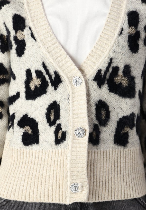 ONLSARA GLITTER - Cardigan2